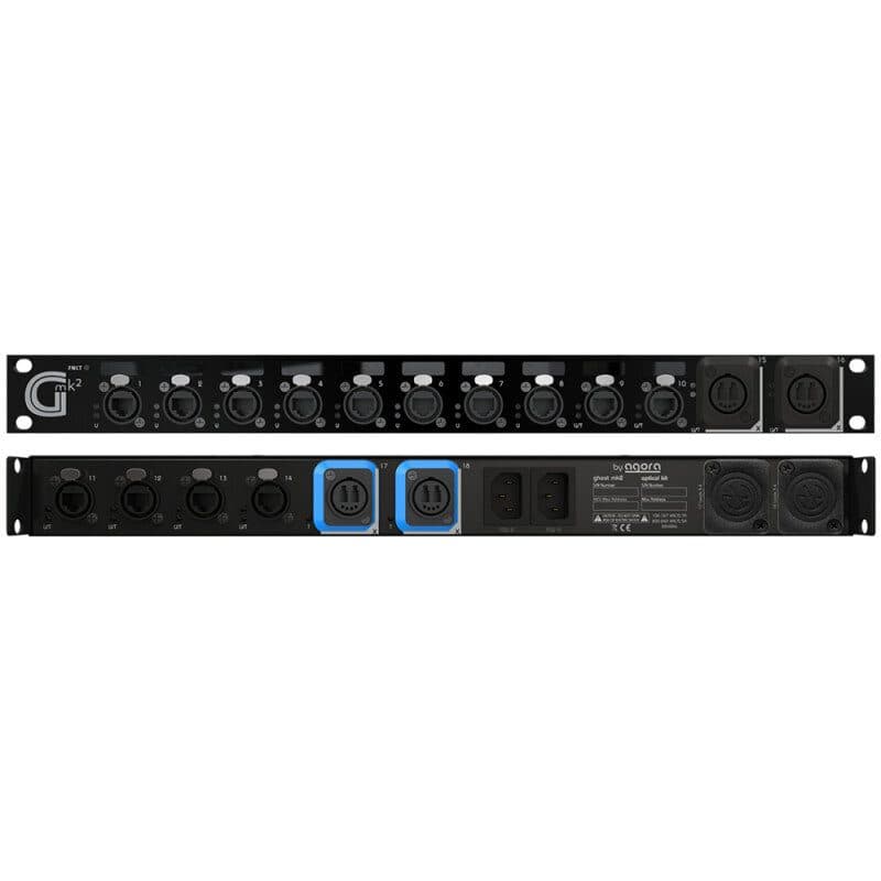 Piattaforma rete GHOST MK2 10G opticalCON multi/mono-modale - AGORA AGO-GMK2.XM.XS