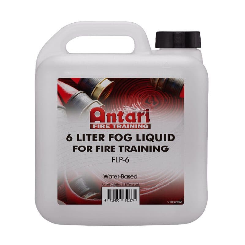Fire training smoke fluid 6L water-based - ANTARI ANT-FLP-6