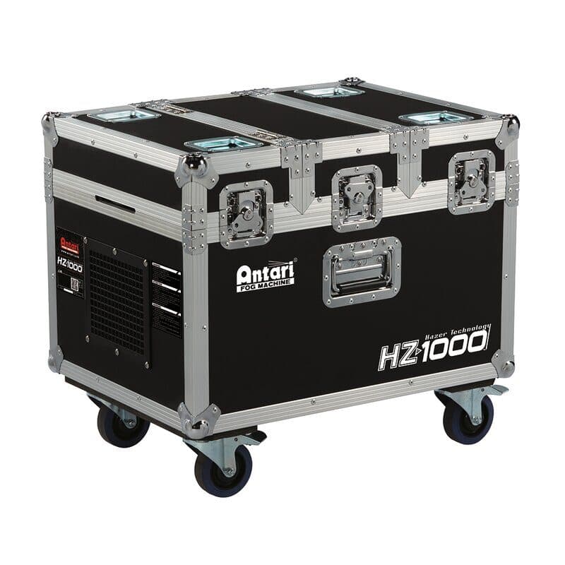 Hazer nebbia con touch screen, W-DMX opzionale e flight case - Antari ANT-HZ-1000E