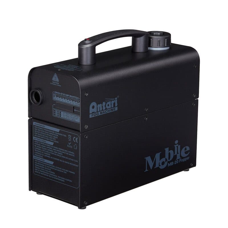 Macchina del fumo mobile a batteria 600W, controllo DMX - ANTARI ANT-MB-20XE