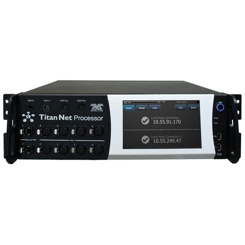 Processore rete Titan TNP 16 universi 8 uscite DMX - AVOLITES AVO-30-01-1600