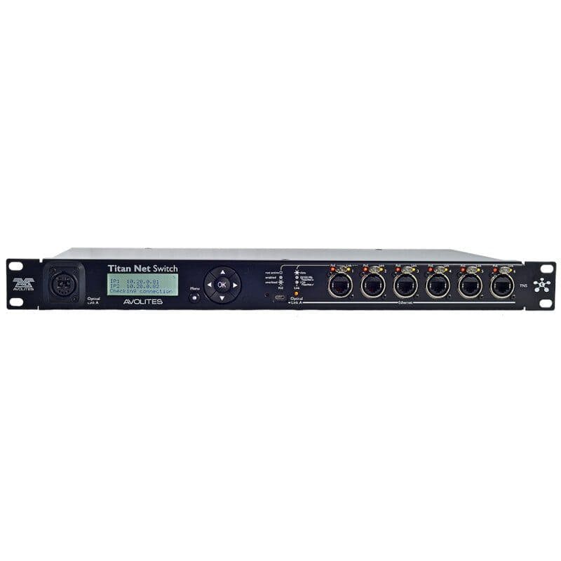 Switch di rete Titan Net etherCON opticalCON UPS - Avolites AVO-30-01-1800
