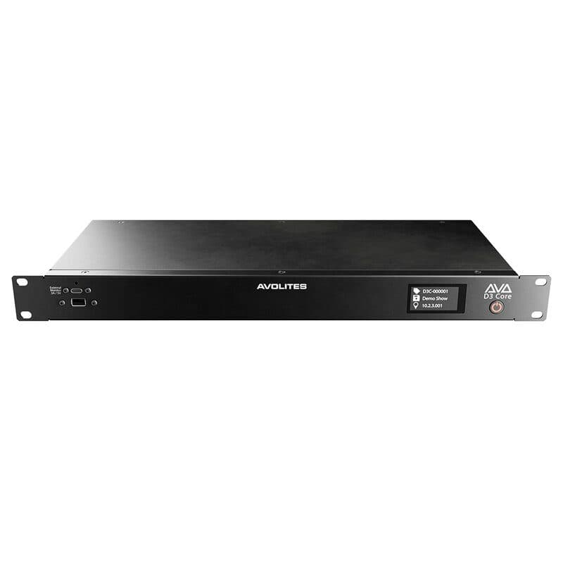 Processore rack 1U D3 Core Titan stand-alone - Avolites AVO-30-02-3000