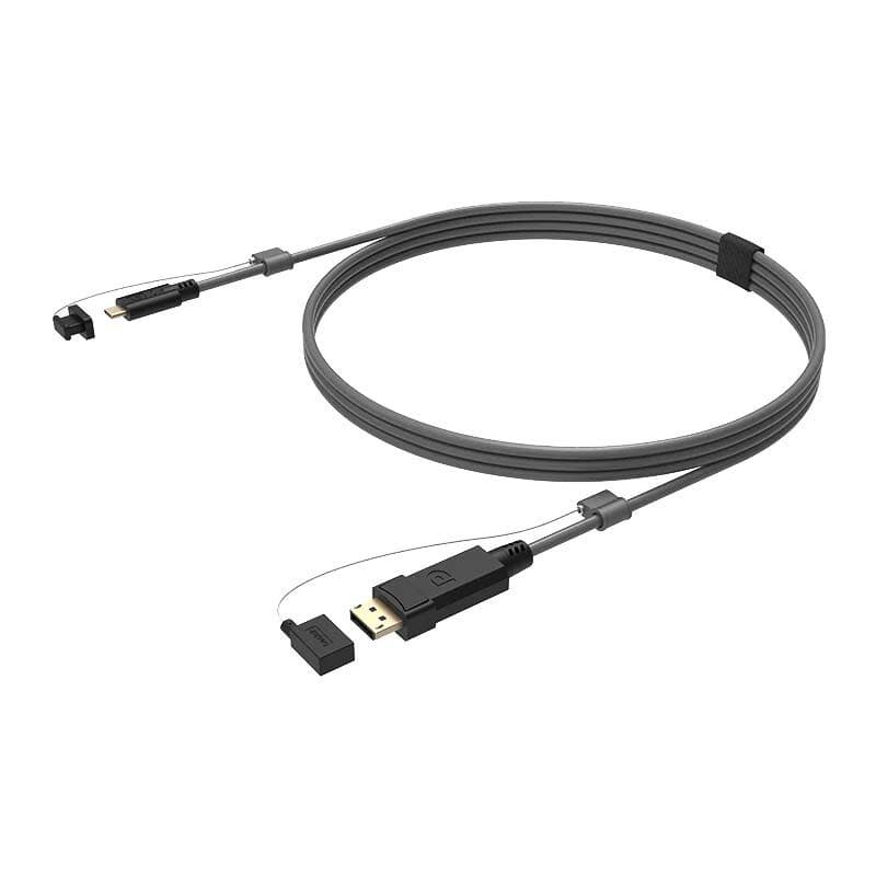Cavo adattatore USB-C DisplayPort 2,5m UHD 4K attivo - BEETEK BEE-TP906-2.5M