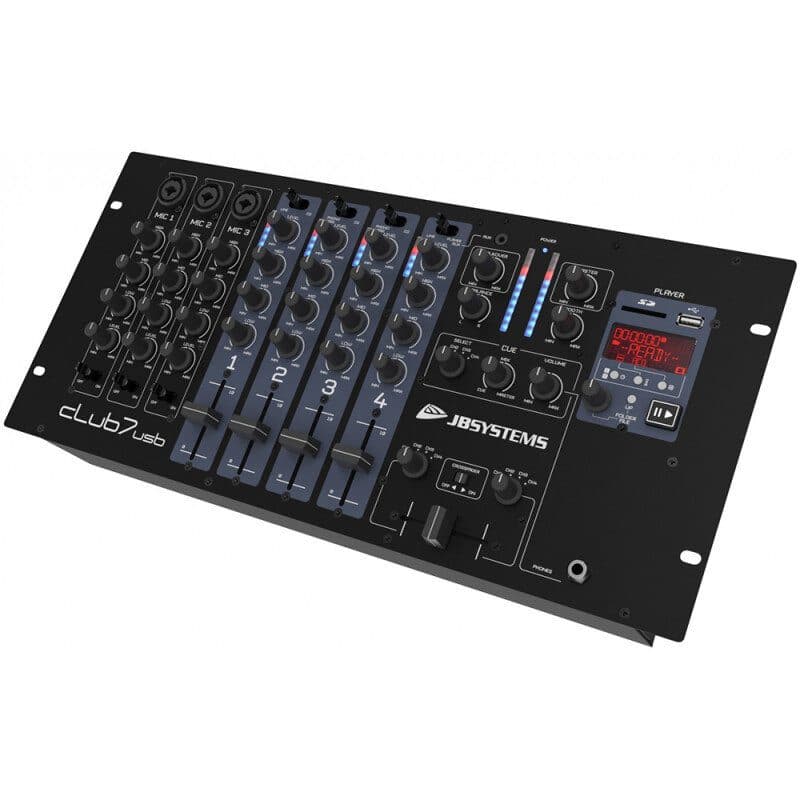 Mixer DJ 7 canali 13 ingressi USB player integrato - JB SYSTEMS BEG-B00125