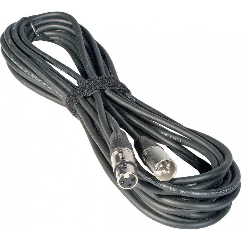 Assembled XLR 3-pin F/M signal cable 20m - HILEC BEG-B01202