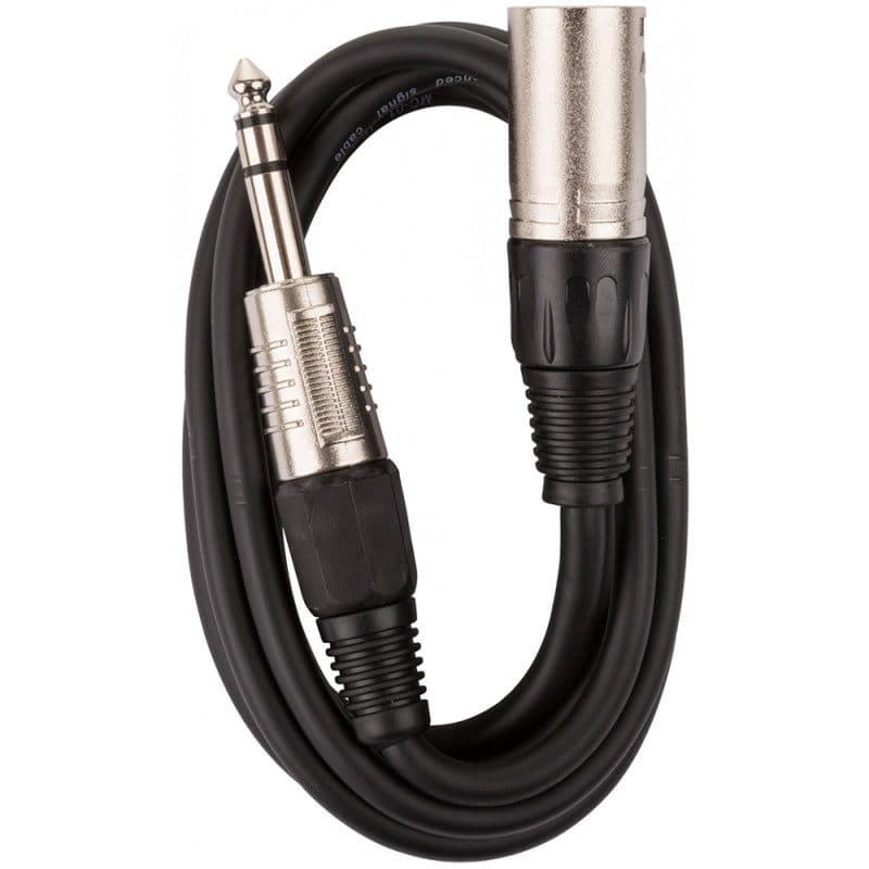 Cavo segnale jack stereo / XLR 3 pin M 1,5m - HILEC BEG-B01219