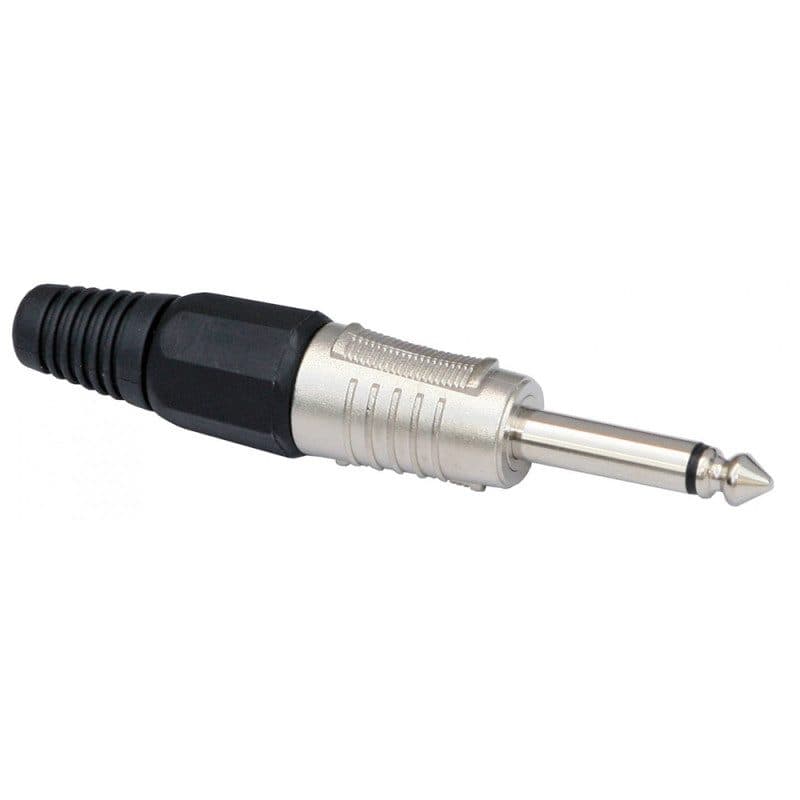 Connettore Jack mono 6,3 mm maschio per cavo - HILEC BEG-B01300