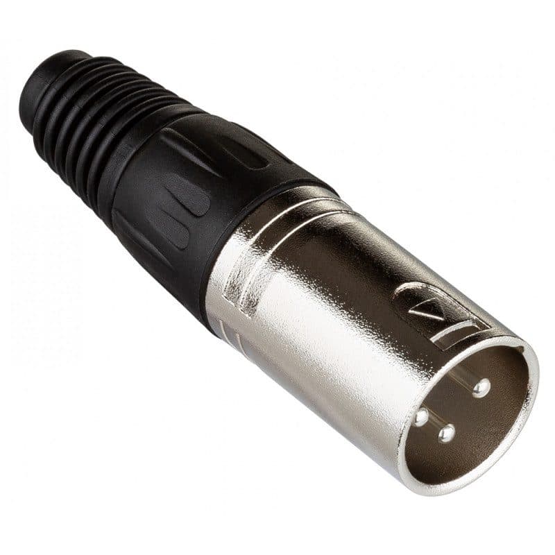 Connettore XLR maschio per cavo, 2 pezzi - HILEC BEG-B01303