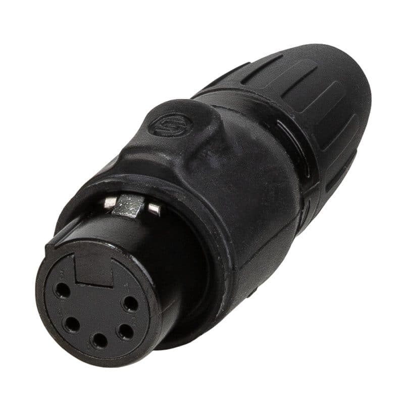 Connettore XLR femmina 5 pin IP65 SCWF5-B - SEETRONIC BEG-B01490