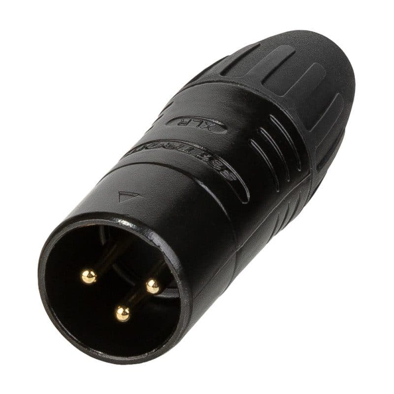 Connettore XLR maschio 3 pin IP65 SCWM3-B - SEETRONIC BEG-B01491