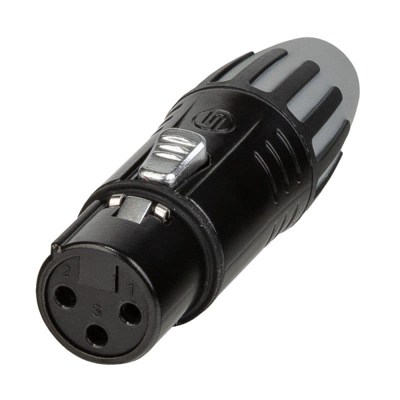 Connettore XLR femmina 3 pin SCMF3-B - SEETRONIC BEG-B01493