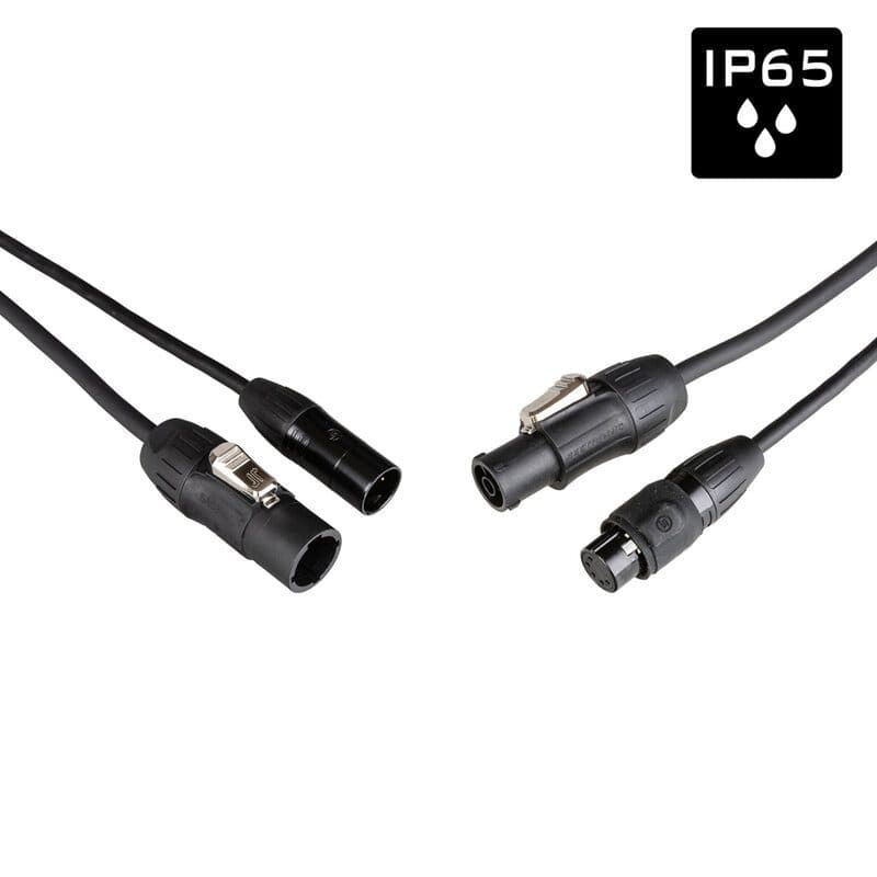 Cavo combinato DMX + alimentazione XLR5 3m - HILEC BEG-B01574