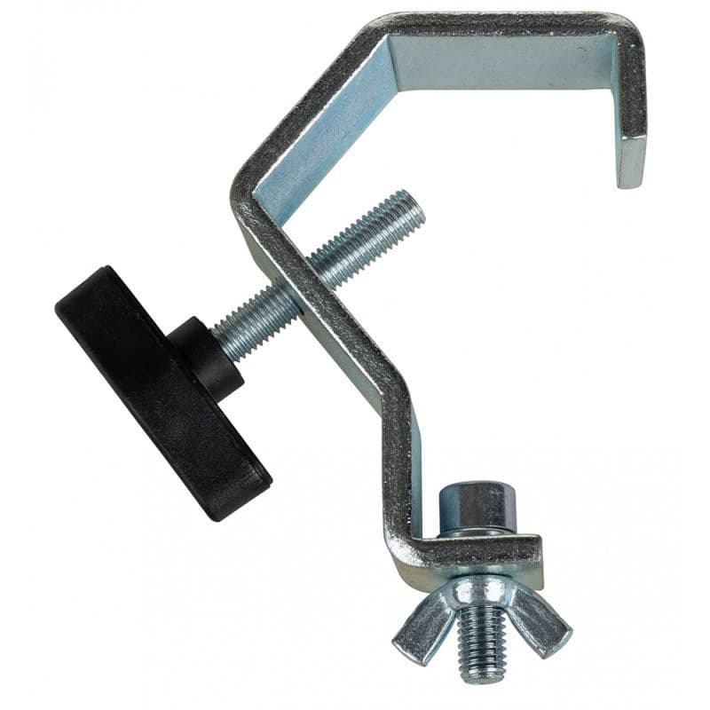 Morsetto a gancio CR50 acciaio argento tubi 30-50 mm - JB SYSTEMS BEG-B02660
