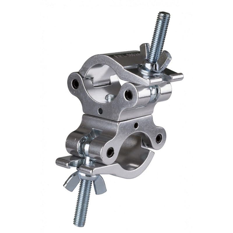 Morsetto doppio ad aliscaff 502-V2 rotazione 360° tubi 48-51 mm - BRITEQ BEG-B02683