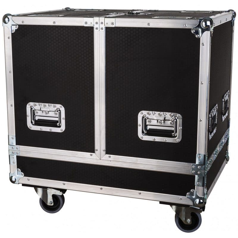 Flight case for 2 SC-12 and 2 folding U brackets, black - JB SYSTEMS BEG-B03261