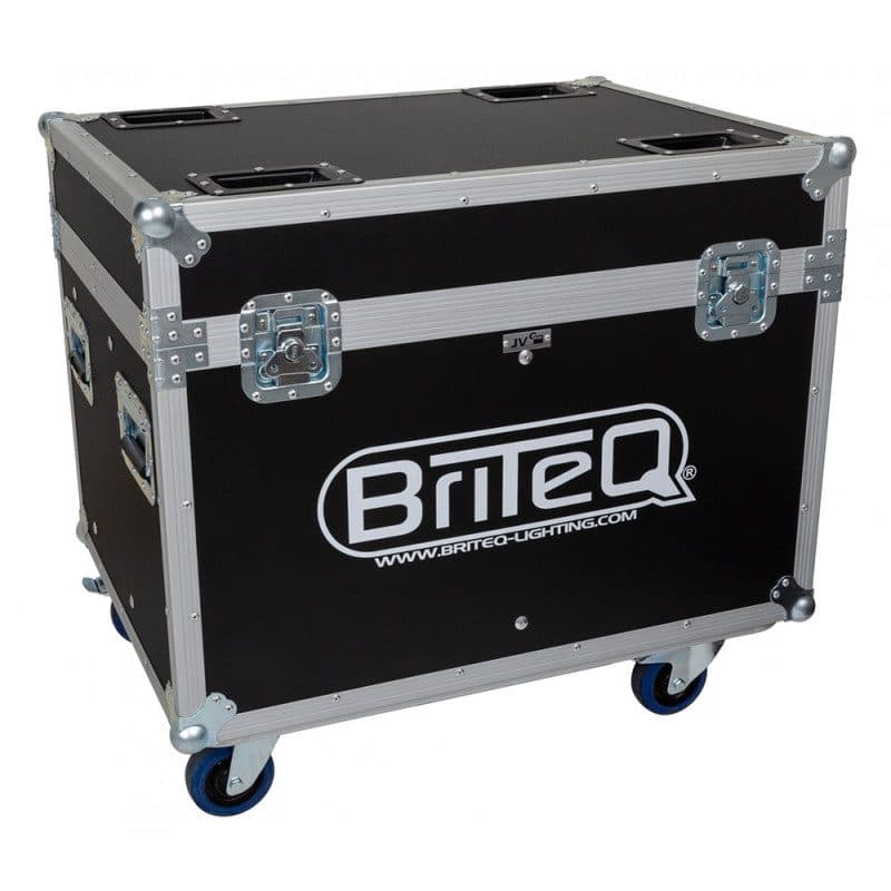 Flight case impilabile per 4 teste mobili BT-SHARK - JV Case BEG-B03299