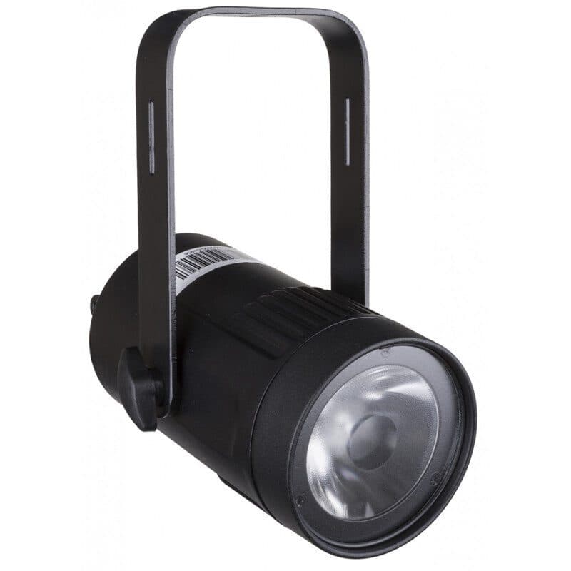 Pinspot LED RGBW 15W DMX lente 4° flight case - BRITEQ BEG-B04957