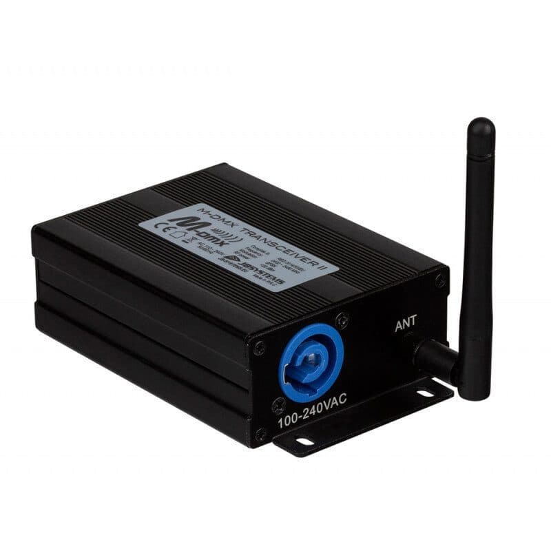 Trasceiver DMX wireless W-DMX 3-pin powerCON - JB SYSTEMS M-DMX TRANSCEIVER II BEG-B05026