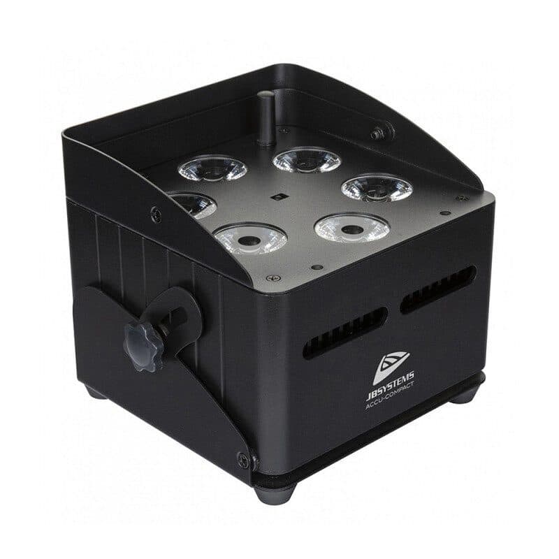 Proiettore LED a batteria RGBWA 6x10W ACCU-COMPACT - JB SYSTEMS BEG-B05148