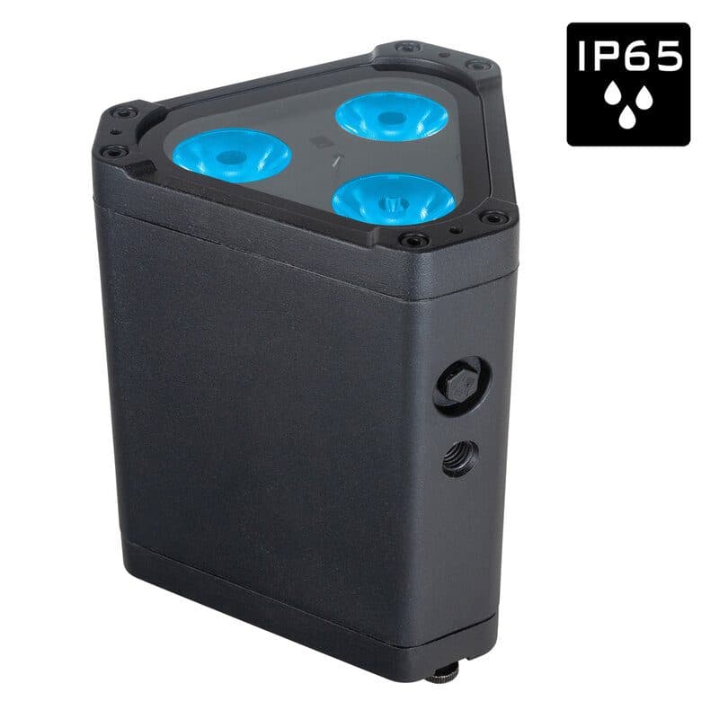Proiettore LED RGBL IP65 per truss 3x10W fascio 10° W-DMX - BRITEQ BEG-B05189