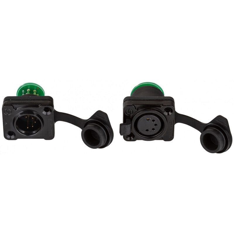 Kit modifica DMX XLR 3 poli in 5 poli IP65 - BRITEQ BEG-B05523