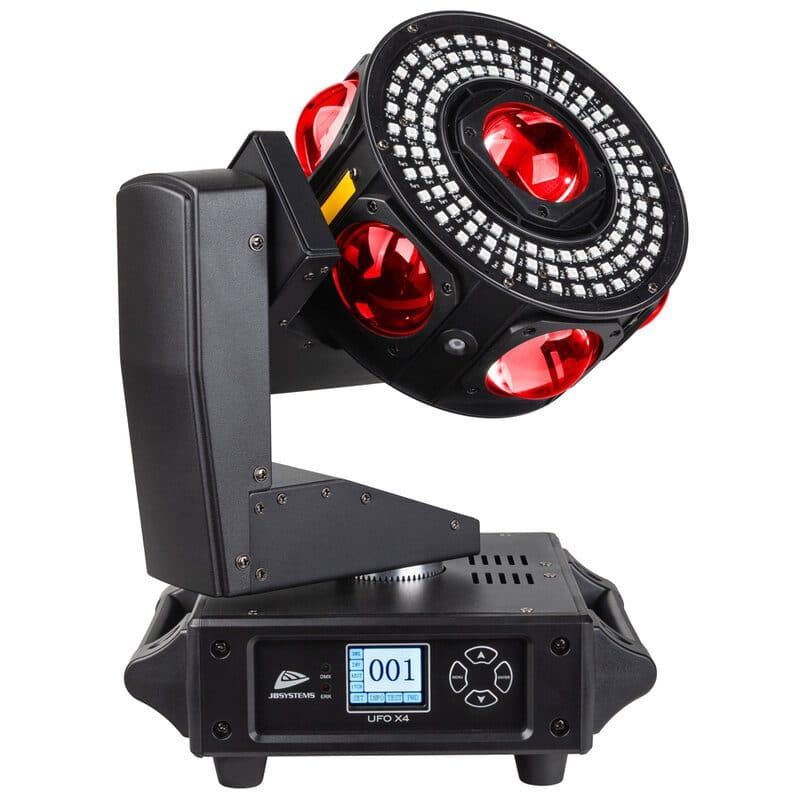 Effetto luce 4 in 1 laser strobo RGBW rotazione infinita - JB SYSTEMS BEG-B06235
