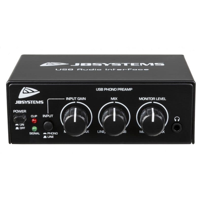 Interfaccia audio USB preamplificatore phono/linea - JB Systems BEG-B08210
