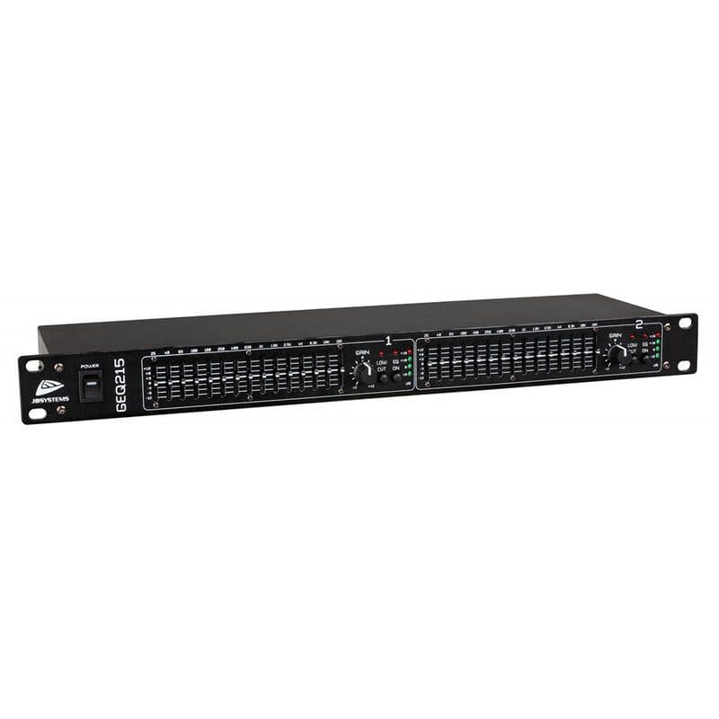 Equalizzatore grafico stereo 15 bande rack 1U - JB SYSTEMS BEG-B08214