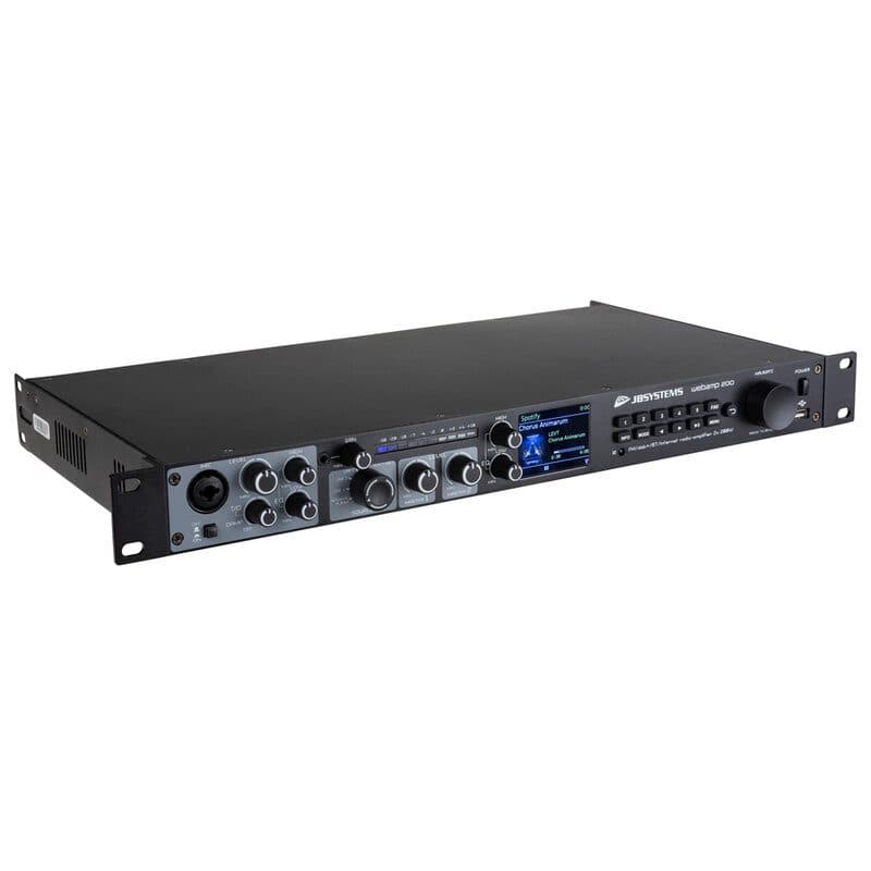 Audio player amplificato 2x250W rack 19" 1U - JB SYSTEMS BEG-B08215