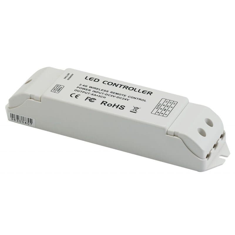 Controller strip LED RGB RF 3 canali 6 A - CONTEST BEG-H10577