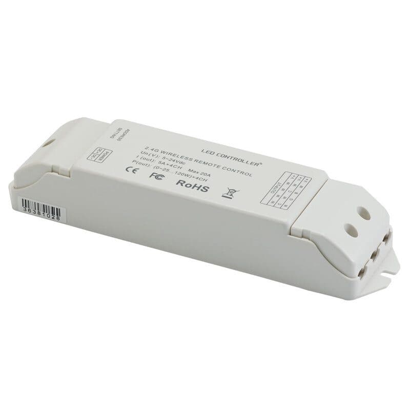 Controller strip LED RGBW Wi-Fi 4 canali 5 A - CONTEST BEG-H10580