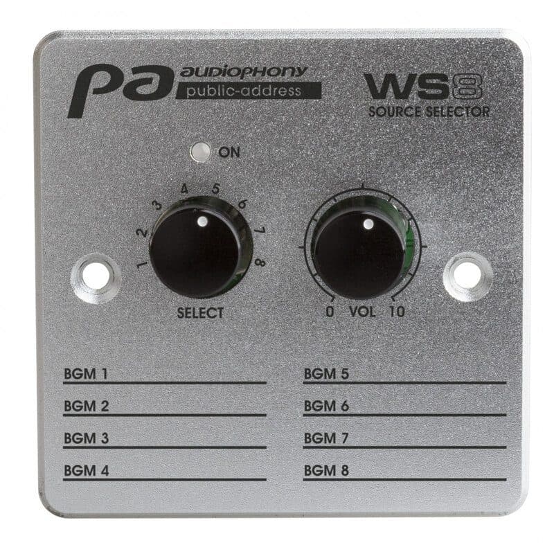 Controller da parete matrice PA MIC/linea - AUDIOPHONY PA BEG-H10979