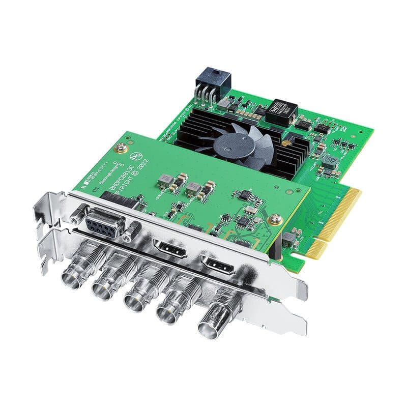 Scheda acquisizione PCIe 8K 12G-SDI Quad Link HDMI 2.1 - Blackmagic Design BLM-BDLKHCPRO8K12GG2