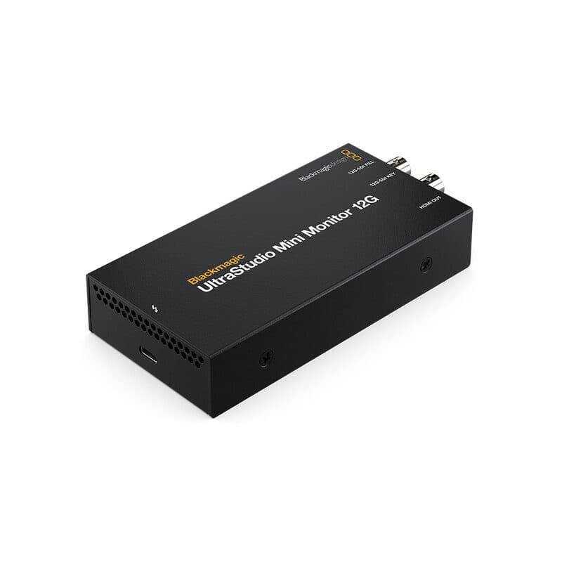 Interfaccia riproduzione Thunderbolt 4 uscita 12G-SDI - Blackmagic Design BLM-BDLKULSDZMINMON12G