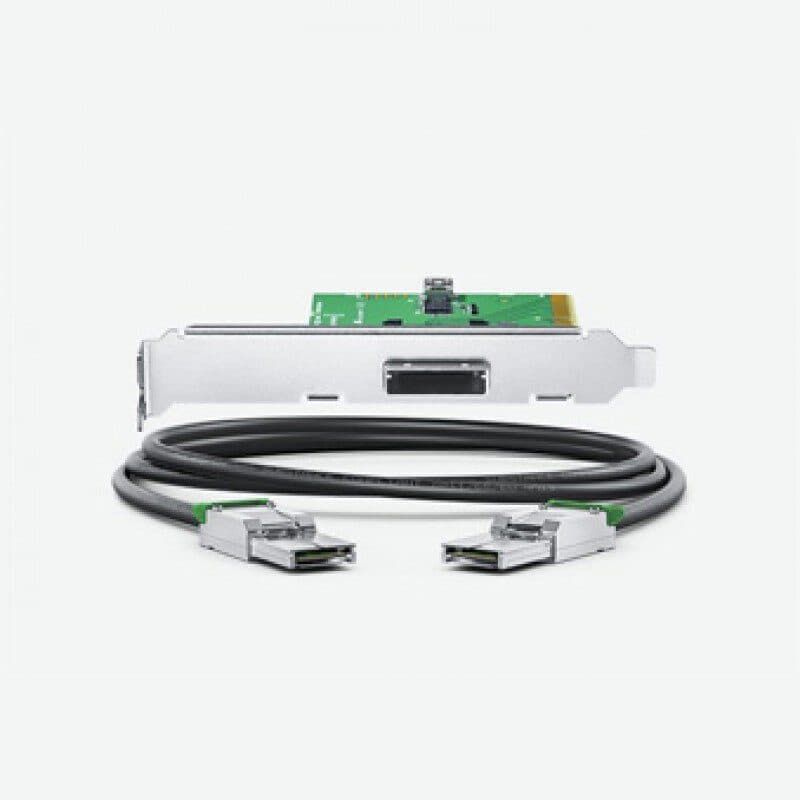 PCIe Gen3 card and cable kit for UltraStudio 4K Extreme 3 - Blackmagic Design BLM-BDLKULSR4KEXTSPK