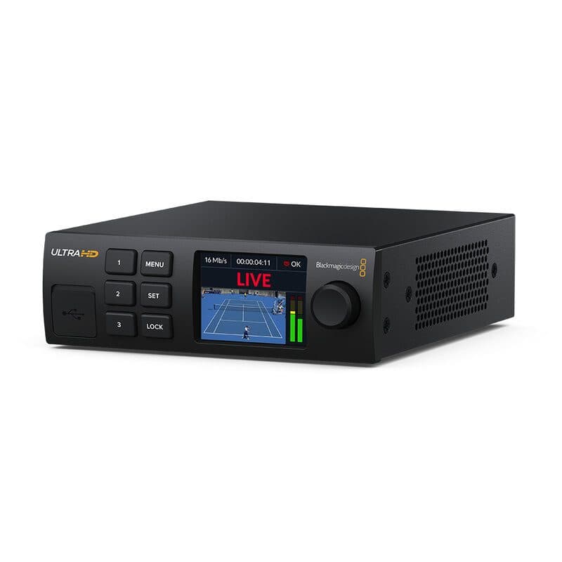 Decodificatore streaming 4K H.264/H.265 SDI HDMI - Blackmagic Design BLM-BDLKWEB/J/DES4K
