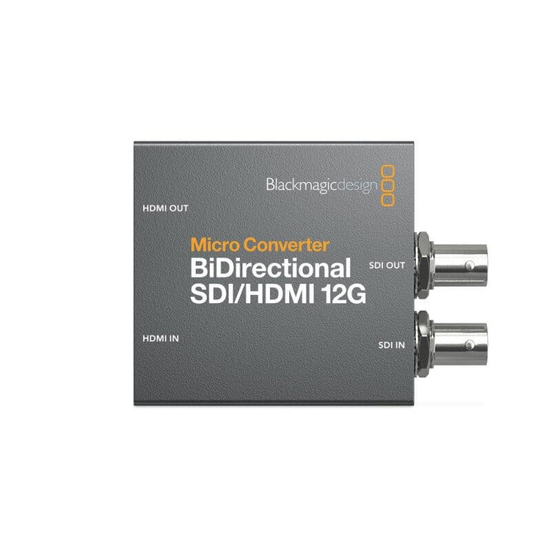 Convertitore micro bidirezionale SDI-HDMI 12G con PSU - Blackmagic Design BLM-CONVBDC/SDI/HDM3