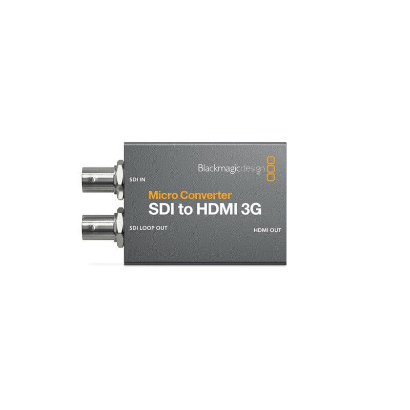 Convertitore SDI to HDMI 3G con alimentatore - Blackmagic Design BLM-CONVCMIC/SH03G/W
