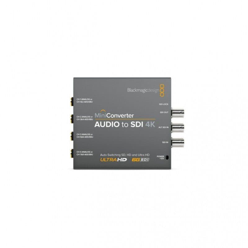 Convertitore audio a SDI 4K - Blackmagic Design BLM-CONVMCAUDS4K