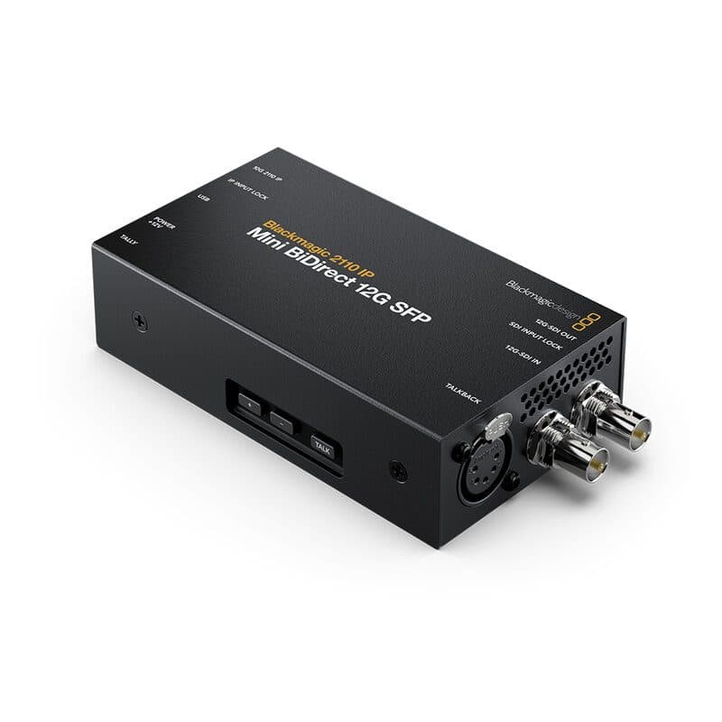 Convertitore IP 2110 mini bidirezionale 12G-SDI SFP - Blackmagic Design BLM-CONVNVIPF/IP/12GSFP