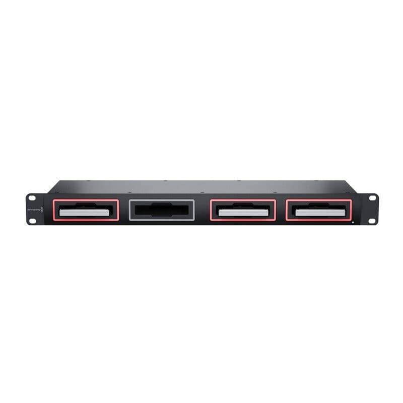 Dock SSD MultiDock 10G 4 slot USB-C rack - Blackmagic Design BLM-DISKMDOCK4/U10G