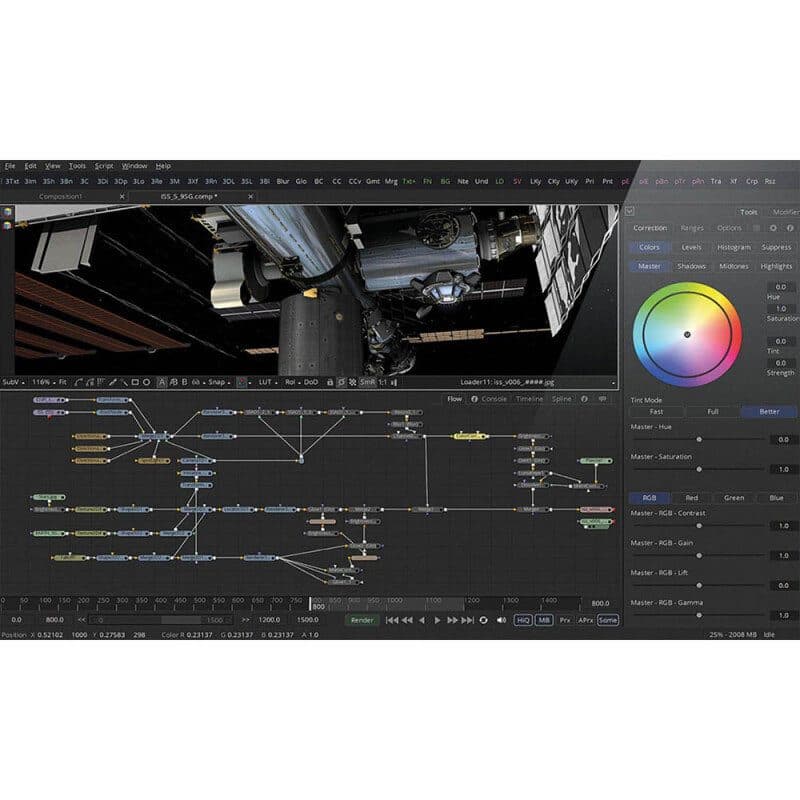 Software compositing VFX Fusion Studio - Blackmagic Design BLM-DV/STUFUS