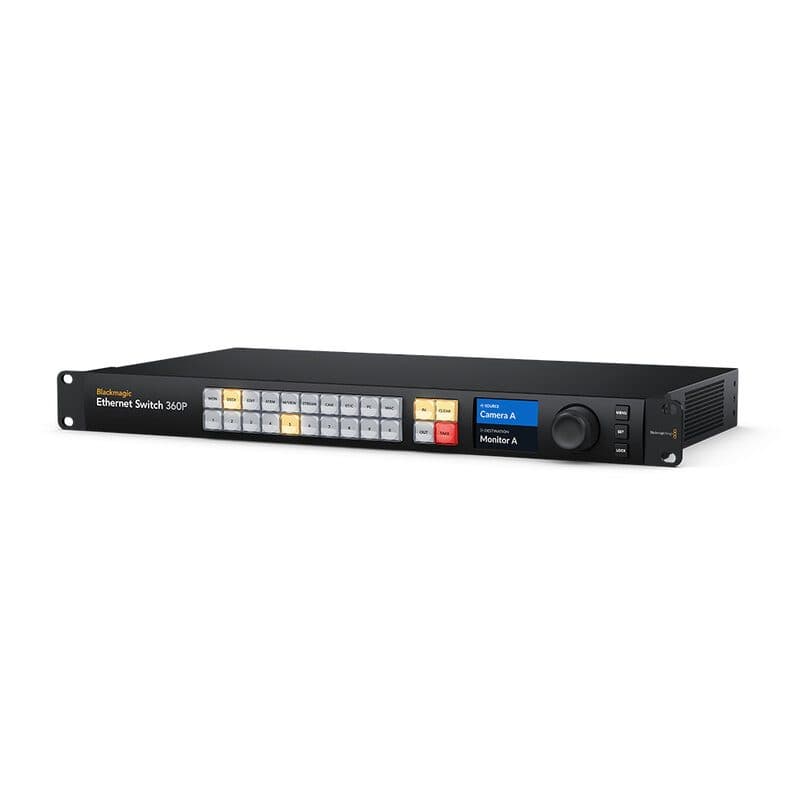 Switch Ethernet broadcast 16x10G 2x100G IP2110 - BLACKMAGIC DESIGN BLM-DWCSWA/MODC360P