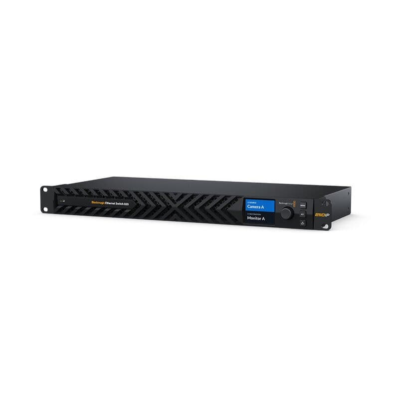 Switch Ethernet broadcast 8x100G SMPTE-2110 NMOS - BLACKMAGIC DESIGN BLM-DWCSWA/MODC820
