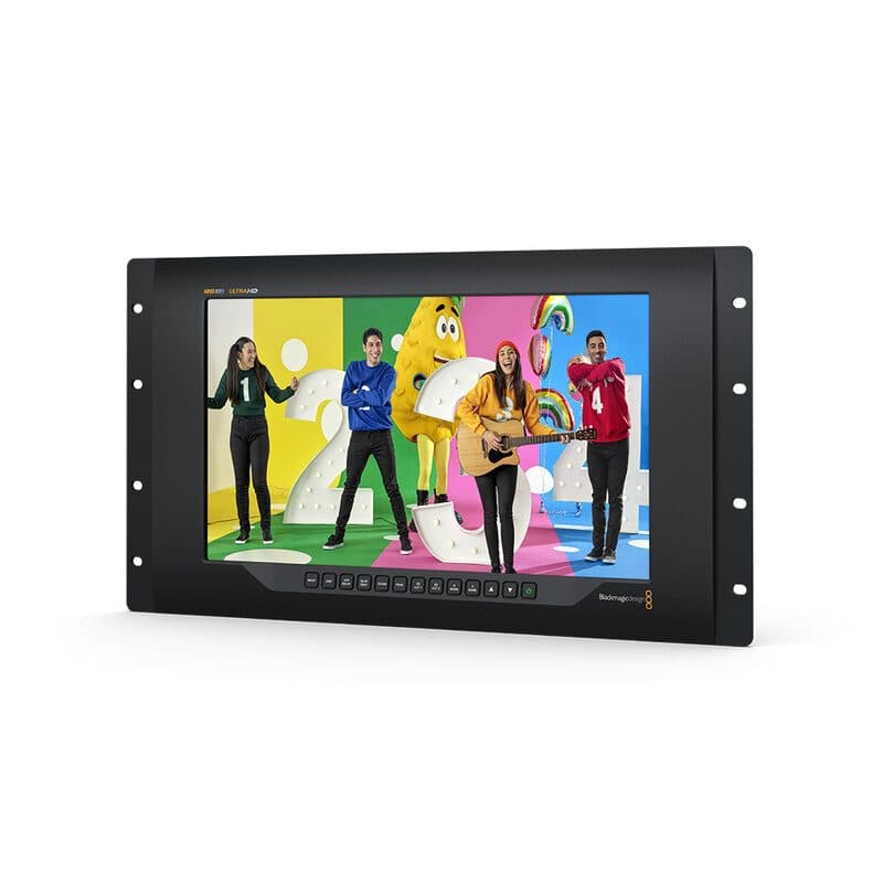 Monitor rack 15.6" Ultra HD 12G-SDI IP - Blackmagic Design BLM-HDL-SMTV4K12G3
