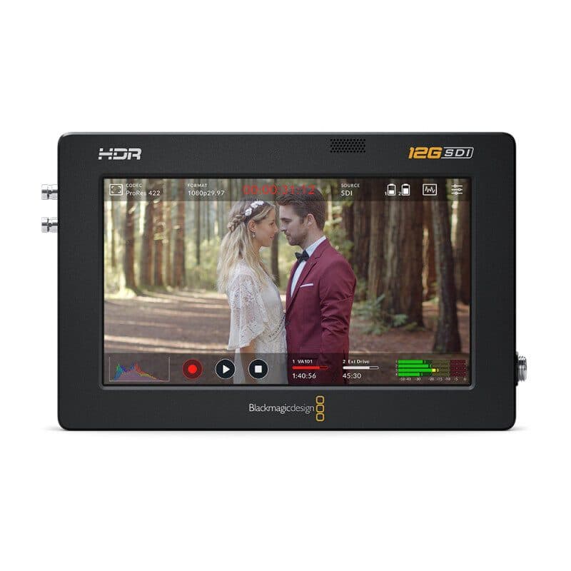 Monitor HDR 5 pollici 12G 2500 nit registratore ProRes - Blackmagic Design BLM-HYPERD/AVIDA12/5
