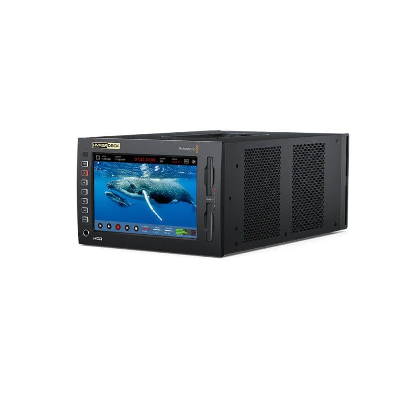 Registratore HyperDeck Extreme 4K HDR H.265 touchscreen - BLACKMAGIC DESIGN BLM-HYPERD/RSTEX4KHDR