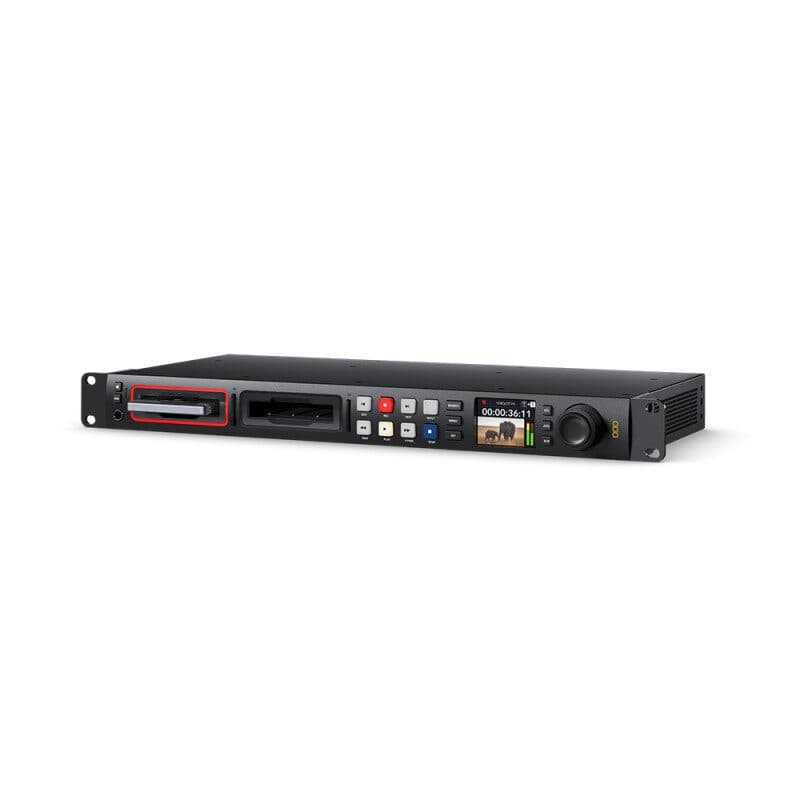 Deck broadcast HyperDeck Studio HD Pro rack 19'' ProRes - Blackmagic Design BLM-HYPERD/ST/DFHP
