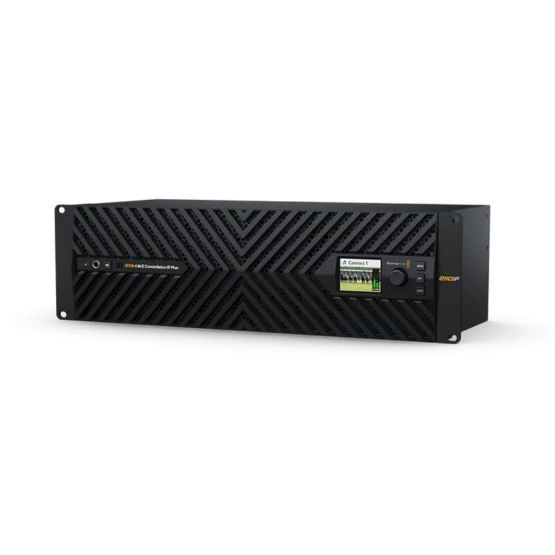 Video switcher live IP 4 M/E Plus 64 in 64 out SMPTE 2110 - Blackmagic Design BLM-SWATEMSCN2/3ME4/IP/P
